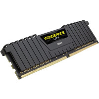 Corsair Vengeance LPX 8GB DDR4-2400 - 8 GB - 1 x 8 GB - DDR4 - 2400 MHz - 288-pin DIMM - Schwarz