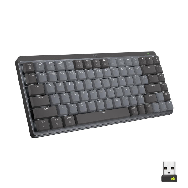 Logitech MX Mechanical Mini Minimalist Wireless Illuminated Keyboard - GRAPHITE - US INTL