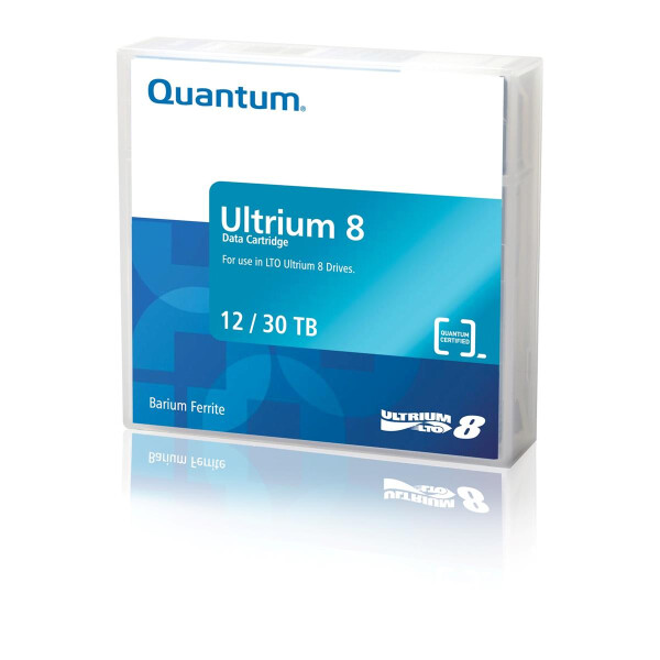 Quantum MR-L8MQN-02 - Leeres Datenband - LTO - 12000 GB - 30000 GB - 2,5:1 - Rot