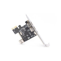 DIGITUS PCI Express Karte, Firewire 1394a (3+1 Port)