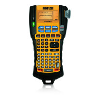 Dymo RHINO 5200 Kit - ABC - Wärmeübertragung - 180 x 180 DPI - Lithium-Ion (Li-Ion) - Schwarz - Gelb