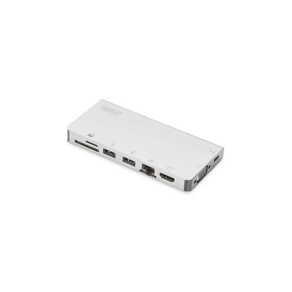 DIGITUS USB Type-C Multiport Travel Dock, 8-Port