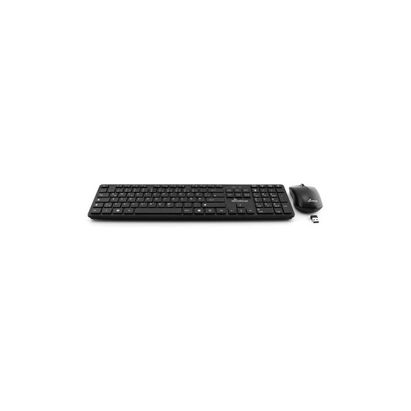 MEDIARANGE MROS107 - Standard - RF Wireless - QWERTZ - Schwarz - Maus enthalten
