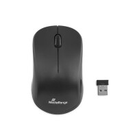 MEDIARANGE MROS107 - Standard - RF Wireless - QWERTZ - Schwarz - Maus enthalten