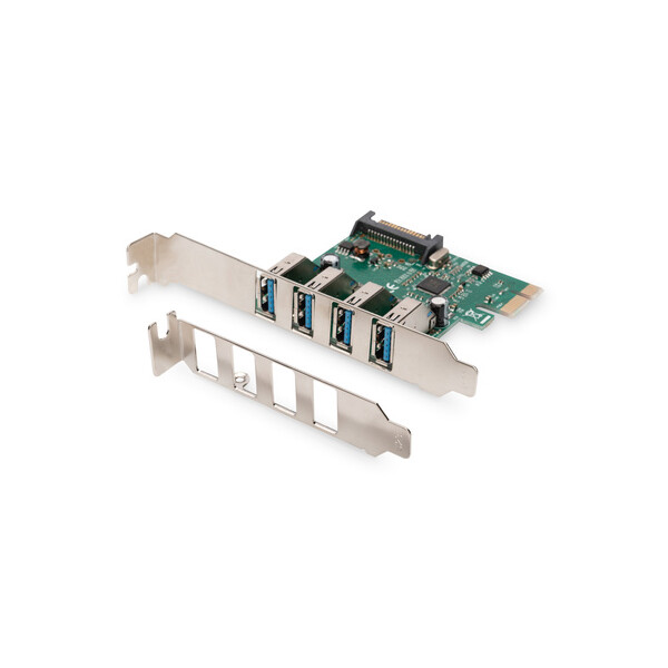 DIGITUS 4-Port USB 3.0 PCI Express-Karte