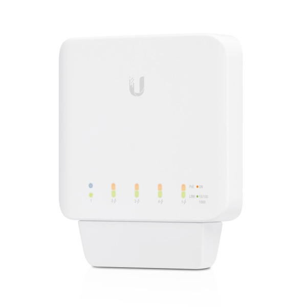 UbiQuiti Networks UniFi USW-FLEX - Managed - L2 - Gigabit Ethernet (10/100/1000) - Vollduplex - Power over Ethernet (PoE) - Wandmontage