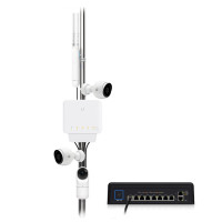 UbiQuiti Networks UniFi USW-FLEX - Managed - L2 - Gigabit Ethernet (10/100/1000) - Vollduplex - Power over Ethernet (PoE) - Wandmontage