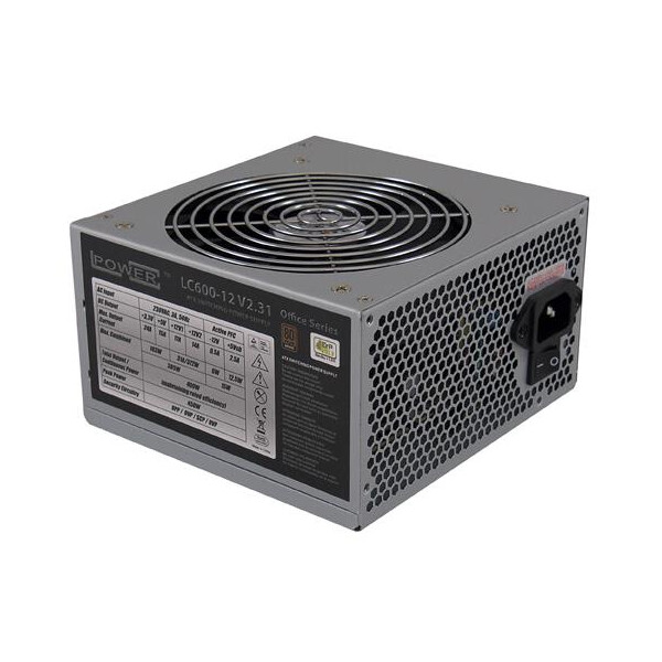 LC-Power LC600-12 V2.31 - 450 W - 230 V - Aktiv - 24 A - 17 A - 14 A