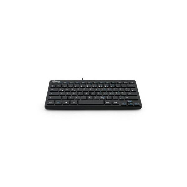 MEDIARANGE MROS112 - Mini - USB - QWERTZ - Schwarz
