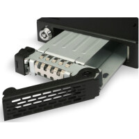 Icy Dock MB991IK-B - 2.5" - Speicherlaufwerkbehälter - Schwarz - SECC - 6 Gbit/s - Leistung - Status