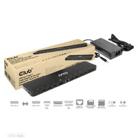 Club 3D USB Gen1 Typ-C Triple Display DP Alt-Modus...