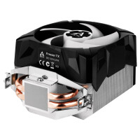 Arctic Freezer 7 X - Kompakter multikompatibler CPU K&uuml;hler - Luftk&uuml;hlung - 9,2 cm - 300 RPM - 2000 RPM - 0,3 Sone - Aluminium - Schwarz - Wei&szlig;