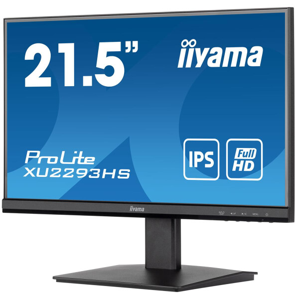 Iiyama ProLite XU2293HS-B5 - 54,6 cm (21.5 Zoll) - 1920 x 1080 Pixel - Full HD - LED - 3 ms - Schwarz