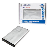 LogiLink UA0106A - 2.5 Zoll - Serial ATA II - SATA - 5 Gbit/s - Silber