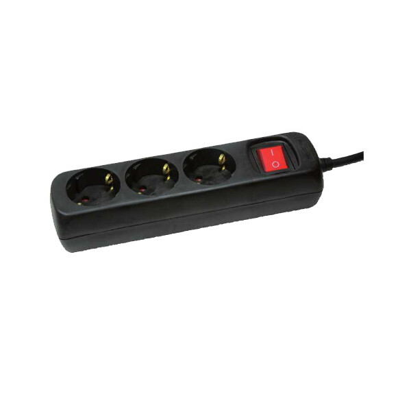 LogiLink Verlängerungsschnur - Wechselstrom 250 V - 3500 Watt