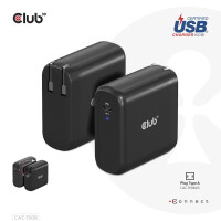 Club 3D Reiseladegerät 1xUSB Typ C PD 100W retail