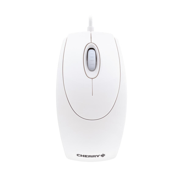 Cherry WheelMouse optical M-5400- - Maus - 1.000 dpi Optisch - 3 Tasten - Weiß