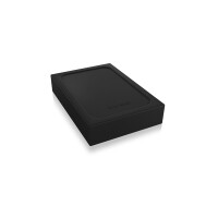 ICY BOX IB-256WP - HDD / SSD-Gehäuse - 2.5 Zoll - SATA - Serial ATA II - Serial ATA III - 5 Gbit/s - Hot-Swap - Schwarz