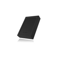 ICY BOX IB-256WP - HDD / SSD-Gehäuse - 2.5 Zoll - SATA - Serial ATA II - Serial ATA III - 5 Gbit/s - Hot-Swap - Schwarz