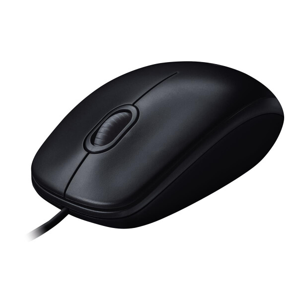 Logitech LGT-M90 - Beidhändig - Optisch - USB Typ-A - 1000 DPI - Grau
