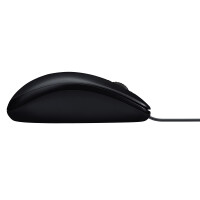 Logitech LGT-M90 - Beidhändig - Optisch - USB Typ-A - 1000 DPI - Grau