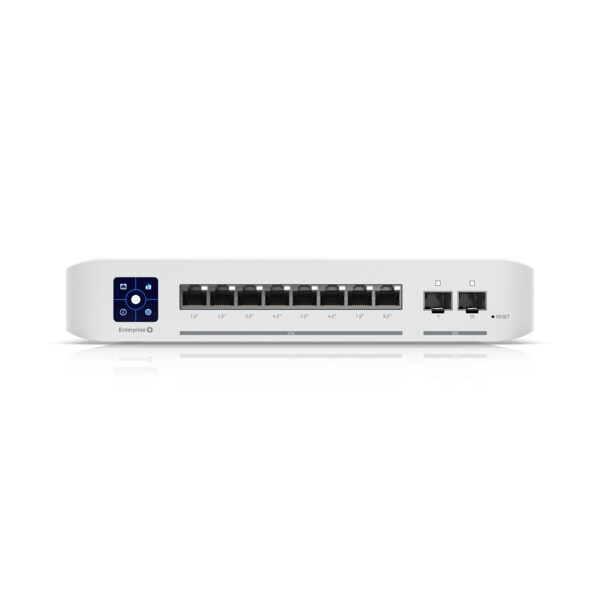 UbiQuiti Networks UniFi Enterprise 8 PoE - Managed - L3 - 2.5G Ethernet (100/1000/2500) - Power over Ethernet (PoE) - Rack-Einbau - Wandmontage