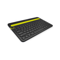 Logitech Bluetooth® Multi-Device Keyboard K480 - Mini - Kabellos - Bluetooth - QWERTZ - Schwarz