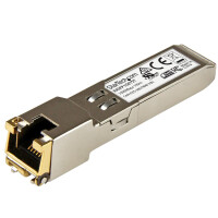 StarTech.com Gigabit RJ45 Copper SFP Transceiver Module -...