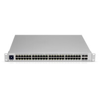 UbiQuiti Networks UniFi USW-PRO-48 - Managed - L2/L3 - Gigabit Ethernet (10/100/1000) - Rack-Einbau - 1U