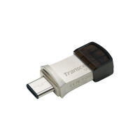 Transcend JetFlash 890 - 128 GB - USB Type-A / USB Type-C...