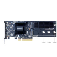 Synology M2D18 - PCIe - M.2 - PCI 2.0 - Schwarz - 0 - 40...