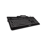 Cherry KC 1000 SC - Tastatur - 1.200 dpi Optisch - 105 Tasten QWERTZ - Schwarz