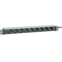 ROLINE 19.07.1620 9AC outlet(s) Schwarz - Weiß...