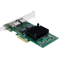 Inter-Tech ST-727 - Eingebaut - Kabelgebunden - PCI Express - Ethernet - 1000 Mbit/s