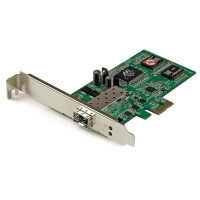 StarTech.com PCI Express Ethernet Gigabit LWL-Netzwerkkarte mit offenem SFP - Eingebaut - Verkabelt - PCI Express - Faser - 2000 Mbit/s