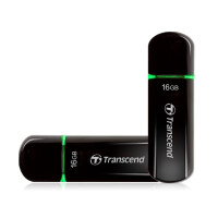 Transcend JetFlash 600 - 16 GB - USB Typ-A - 2.0 - Kappe...
