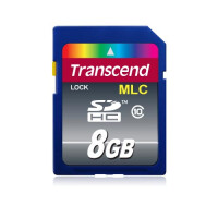 Transcend 8GB SDHC Class 10 - 8 GB - SDHC - Klasse 10 - 20 MB/s - 10 MB/s