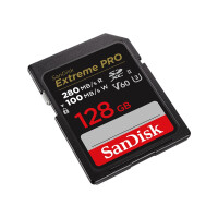 SanDisk Extreme PRO 128GB V60 UHS-II 280/100MBs