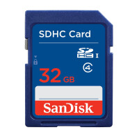 SanDisk SDSDB-032G-B35 - 32 GB - SDHC - Blau