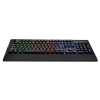 Thermaltake Challenger Combo - Standard - USB - Membran-Schlüsselschalter - RGB-LED - Schwarz - Maus enthalten