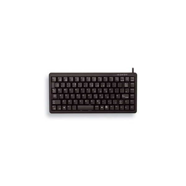 Cherry G84-4100 - Mini - Verkabelt - USB - QWERTY - Schwarz