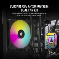 Corsair Case Acc AF120 RBG Slim
