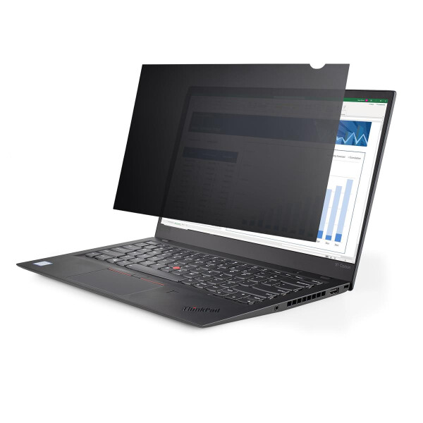 StarTech.com 14 Zoll Laptop Sichtschutzfolie - Blickschutzfilter/Spionfolie für Widescreen