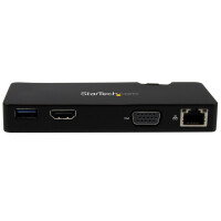 StarTech.com USB 3.0 Universal Laptop Mini Dockingstation...