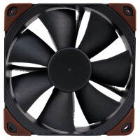 Noctua NF-F12 industrialPPC-3000 PWM - Ventilator - 12 cm - 750 RPM - 3000 RPM - 43,5 dB - Schwarz - Braun
