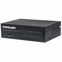 Intellinet 8-Port Gigabit Ethernet PoE+ Switch - IEEE...