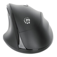 Manhattan Ergonomische Wireless Maus mit 2-in-1...