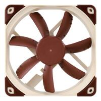 Noctua NF-S12A PWM - Ventilator - 12 cm - 300 RPM - 1200 RPM - 17,8 dB - 107,5 m&sup3;/h