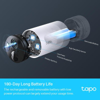 TP-LINK Tapo C400S2 V1 - 2 x Tapo C400 Cameras + Tapo H200 Hub - Netzwerk-Überwachungskamera