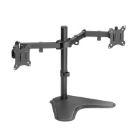 LogiLink BP0099 - Freistehend - 8 kg - 43,2 cm (17 Zoll) - 81,3 cm (32 Zoll) - 100 x 100 mm - Schwarz